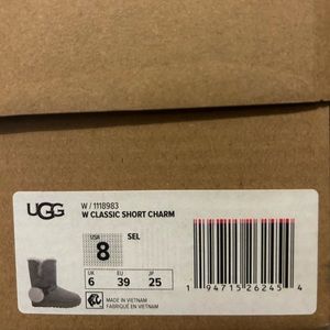 Gray Ugg boots
